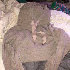 BARELY WORN AERIE OATMEAL COLOR sweatshirt: